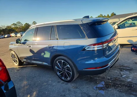 2025 Lincoln Aviator Reserve z USA, uszkodzony, nr VIN 5LM5J7WC9SGL12933